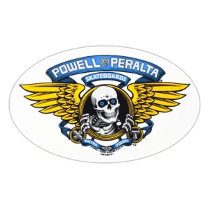 Powell Peralta Winged Ripper Sticker 17cms