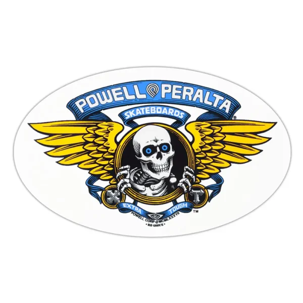 Powell Peralta Winged Ripper Sticker 17cms