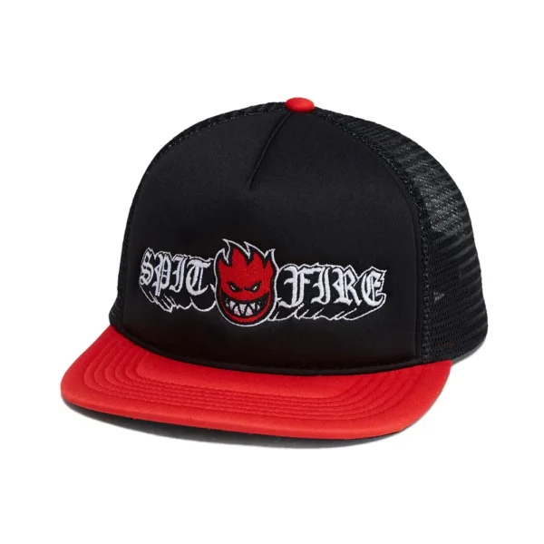 Spitfire Old E Drop Black/Red Snapback