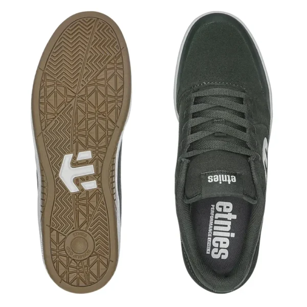 Etnies Marana OG Green White Gum Shoes Tenis Detalle Etnies Marana OG Green/White/Gum Shoes Tenis