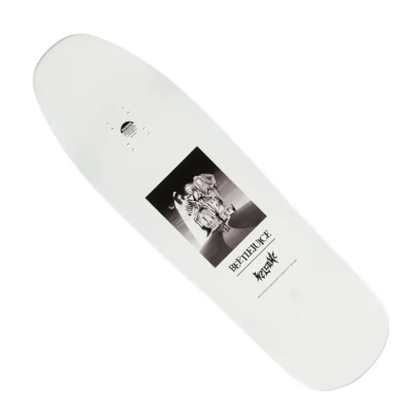 Welcome x Beetlejuice Lydia Black/White Dip Deck 9.7