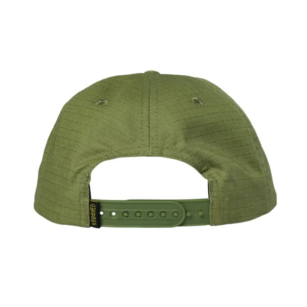 Krooked Eyes Olive Snapback