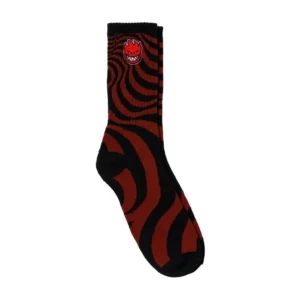 Spitfire Bighead Fill Embroidered Swirl Socks
