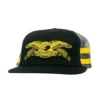Anti Hero Basic Eagle Yellow Charcoal Snapback
