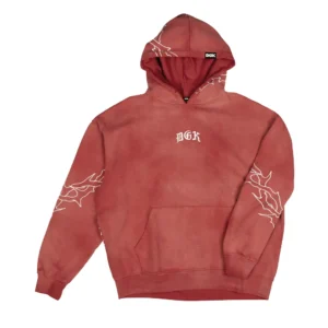 DGK Battalion Sunbleached Red Hoodie