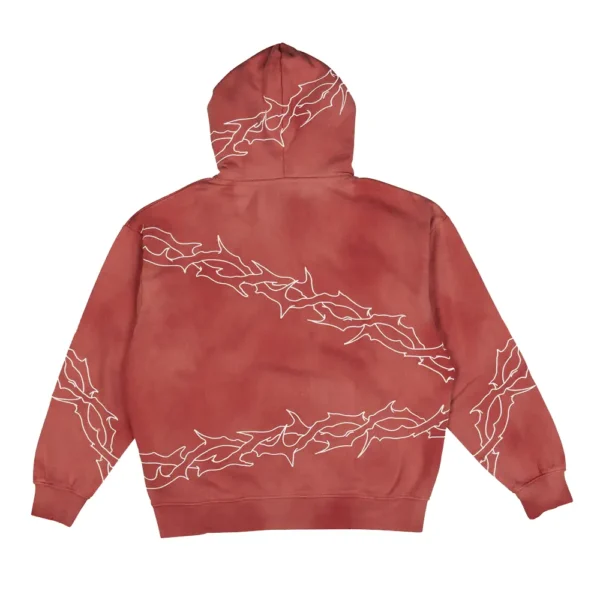 DGK Battalion Sunbleached Red Hoodie