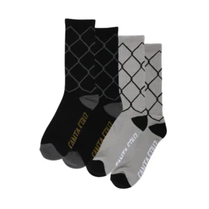 Santa Cruz Spot Chain 2-Pack Crew Socks