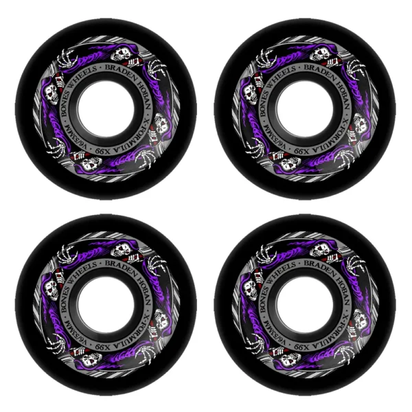 Bones X-Formula Hoban Reaper 54mm V6 Wide-Cut X99 Wheels Bones X-Formula Hoban Reaper 54mm V6 Wide-Cut X99 Wheels