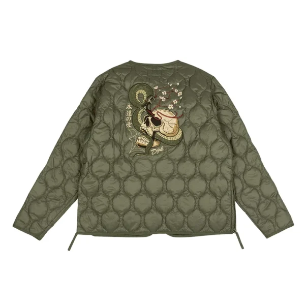 DGK Havok Field Jacket Green Back DGK Havok Field Jacket Green