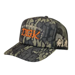 DGK Roamer Camo Trucker Hat