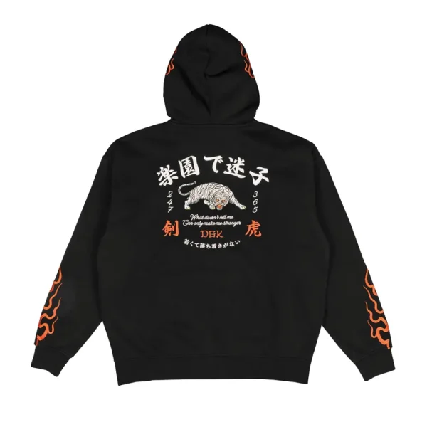 DGK Roamer Zip-Up Hoodie Back DGK Roamer Zip-Up Hoodie