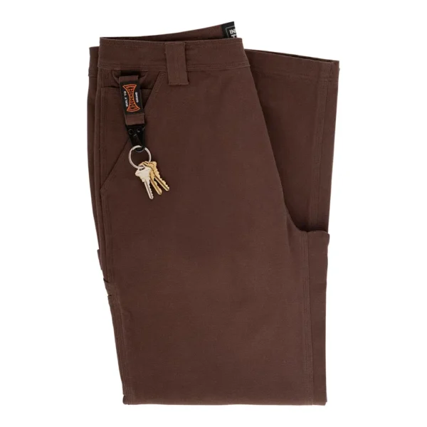 Independent Built To Grind Chocolate Canvas Pants Detalle Independent Built To Grind Chocolate Canvas Pants