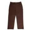 Independent Built To Grind Chocolate Canvas Pants Front Independent Built To Grind Chocolate Canvas Pants