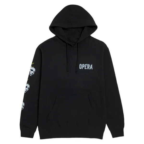 Opera Fire Mask Black Hoodie Opera Fire Mask Black Hoodie