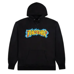 Thrasher Graff Black Hoodie